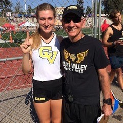 Haley Herberg and Coach